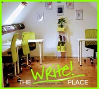 Image showing the write place office/ work space