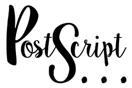 Postscript logo - stationers and art supplies