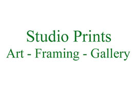 studio prints logo - art, framing, gallery