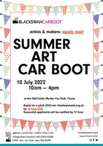 Summer art car boot